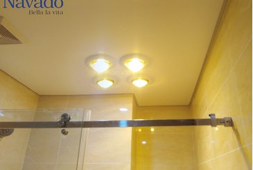 Những tính năng nổi trội của đèn sưởi âm trần 4 bóng hồng ngoại