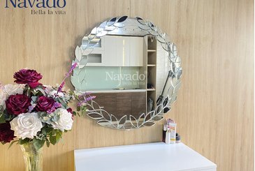 Hướng dẫn cách chọn gương bàn trang điểm decor treo tường