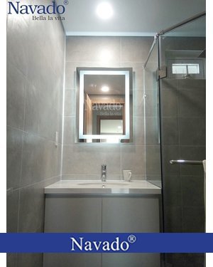 Gương phòng tắm cao cấp hình chữ nhật