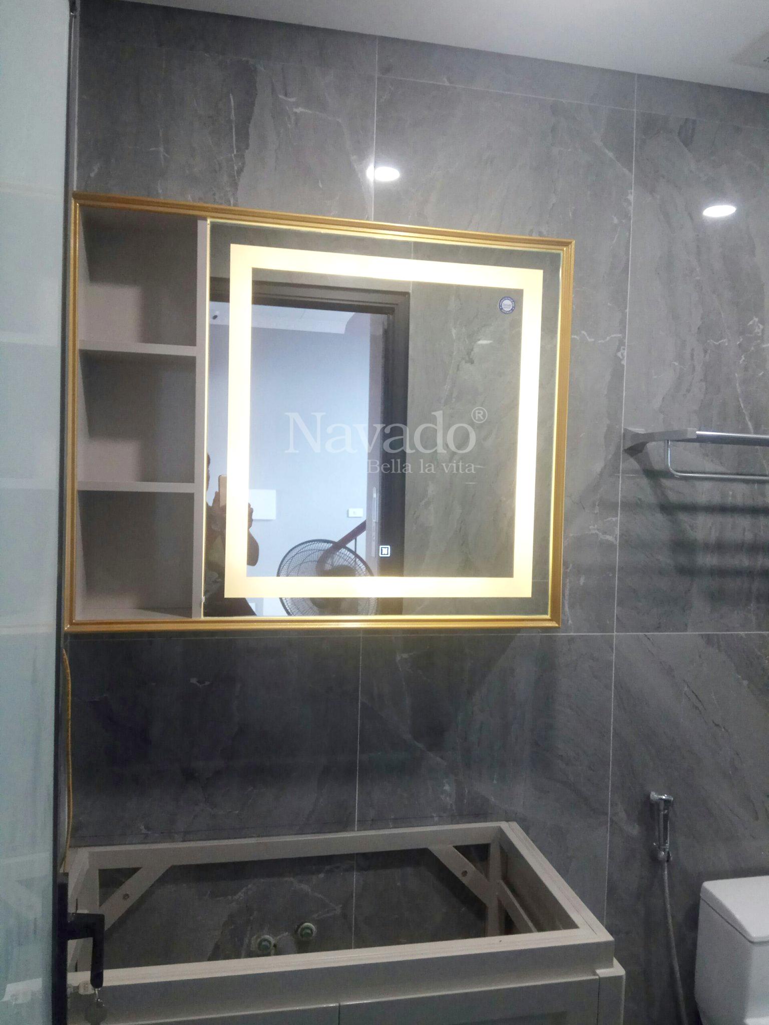 Bán gương đèn Led phòng tắm chất lượng cao cấp Hà Nội
