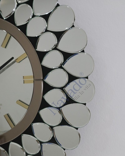 Đồng hồ decor treo tường White peacock