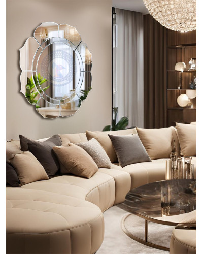 Gương decor treo tường Lotus NAV 2034