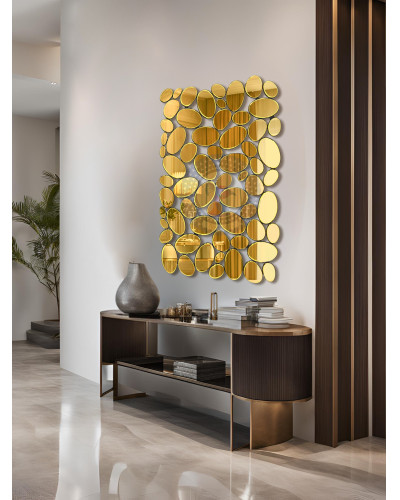 Gương trang trí phòng khách Gold Luxury NAV 2050-NT