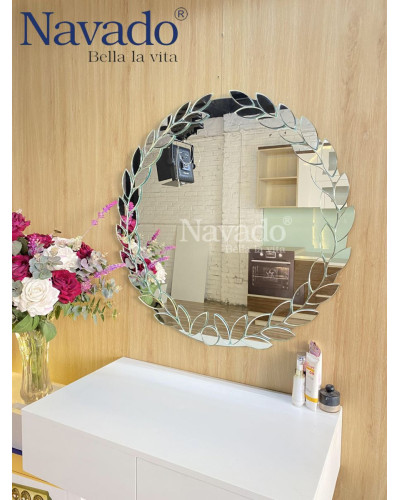 Gương bàn trang điểm nghệ thuật Laurel NAV 2051-NT