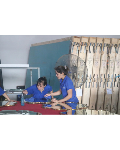 Gương bàn trang điểm nghệ thuật Edgar NAV 2150D-NT