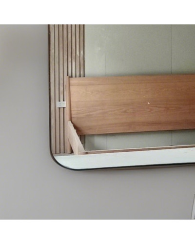 Gương trang trí phòng khách khung inox NAV 3028-IN