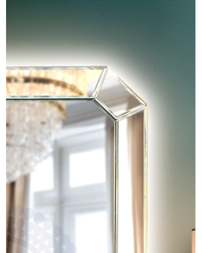 Gương LED trang trí phòng khách Surya NAV 6006-LNT