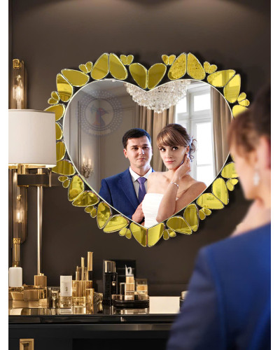 Gương bàn trang điểm nghệ thuật Amora NAV 2124-NT 