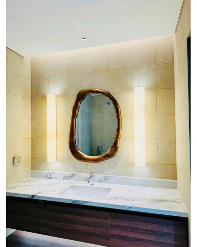 Gương trang trí phòng tắm khung gỗ NAV 2145-NT 