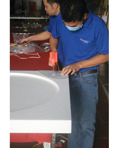 Gương trang trí phòng tắm  Curva Art NAV 2113-NT