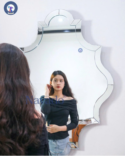 Gương trang trí phòng tắm  Curva Art NAV 2113-NT