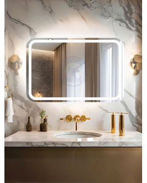 Gia công gương trang điểm đèn led Hà Nội