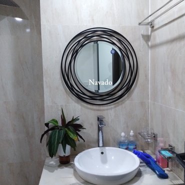 Lắp gương phòng tắm cao cấp cho biệt thự Villa